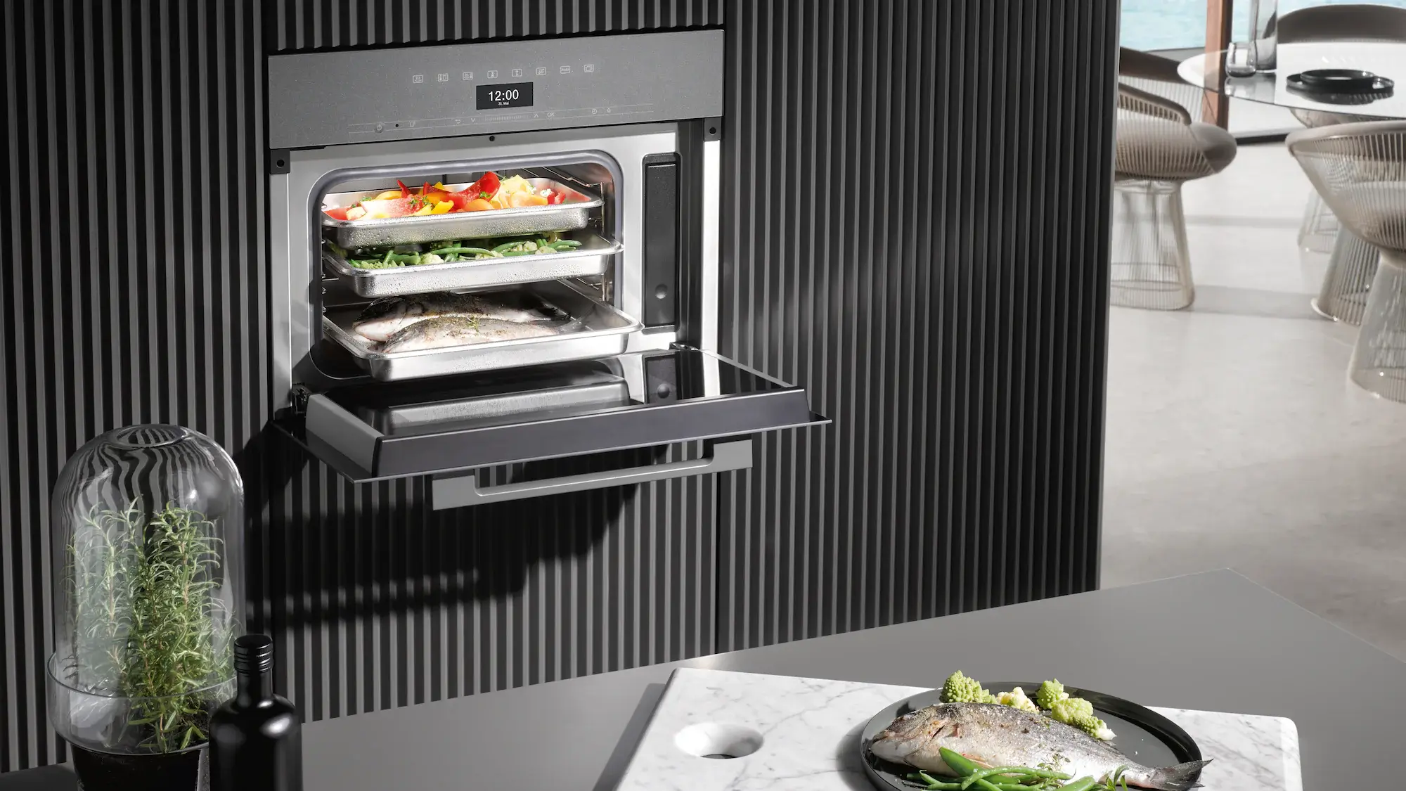 Miele-Dampfgarer-Einbau-Elektrogeraet